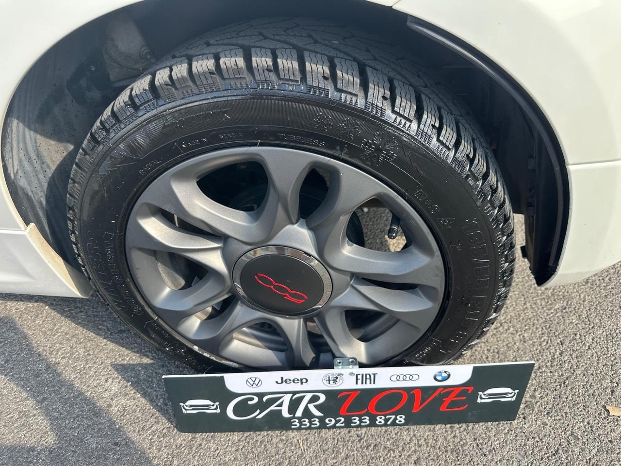 FIAT 500S CABRIO 1.2BENZINA/PELLE/BI-ZONA
