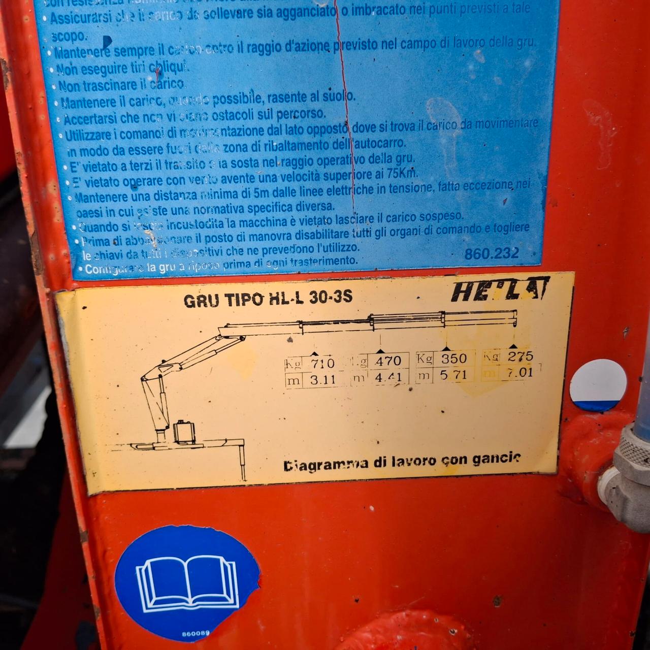 IBERICA NPR 77 35-04 GRU / RIBALTABILE TRILATERALE