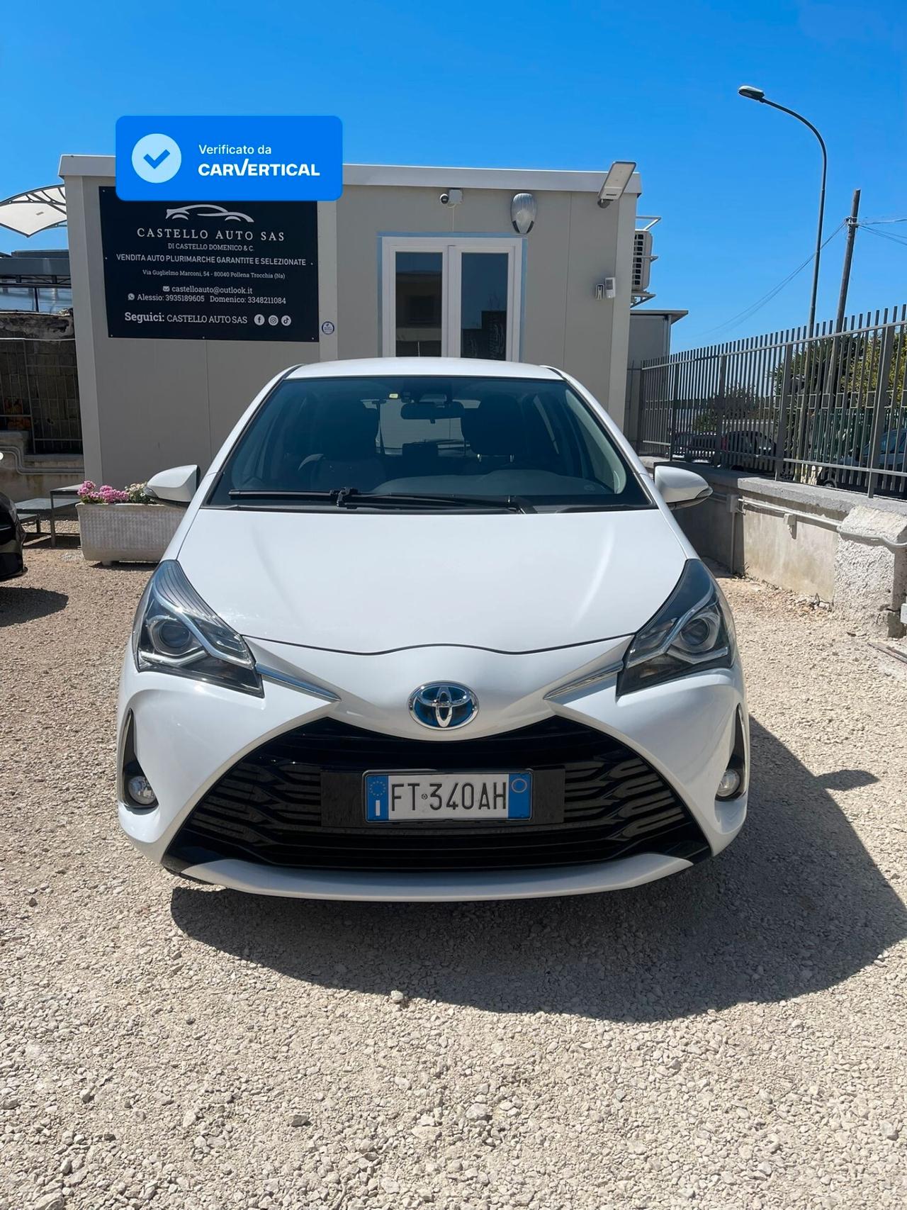 Toyota Yaris 1.5cc 73cv Hybrid Automatica 5 porte Active