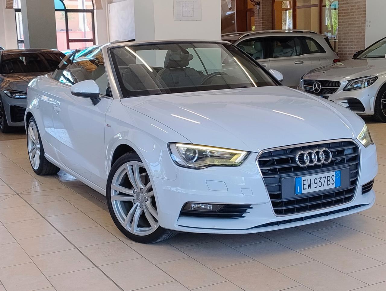 AUDI A3 Cabrio 2.0TDI 150cv S-LINE LED NAVI CRUISE