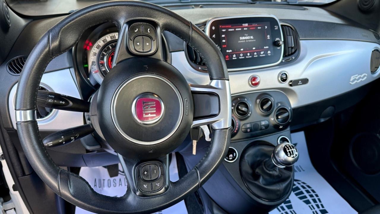 Fiat 500 1.0 Hybrid Hey Google
