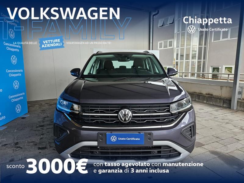 Volkswagen T-Cross 1.0 tsi life 95cv