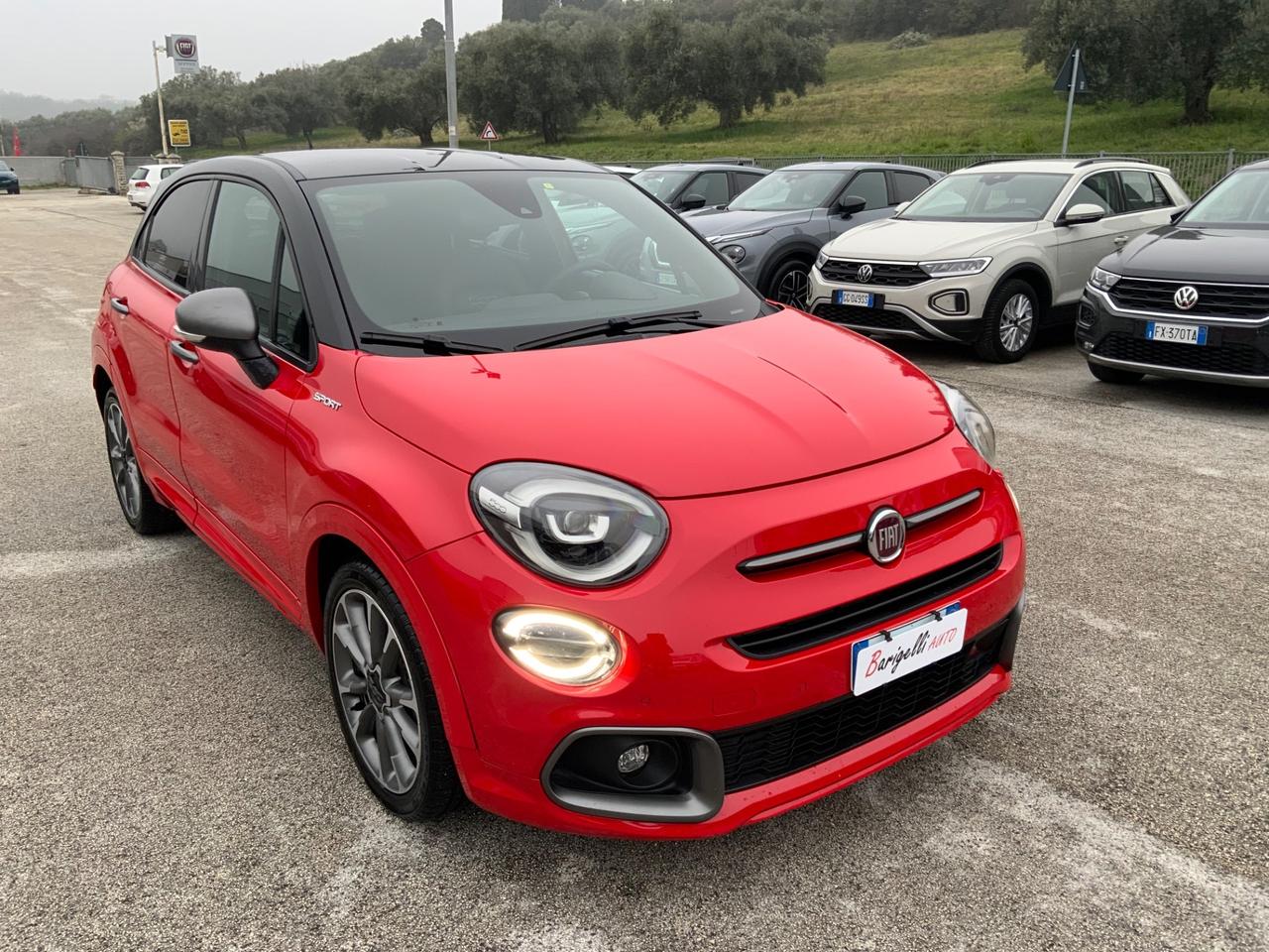 Fiat 500X 1.0 T3 120 CV Cross ROSSA TETTO NERO