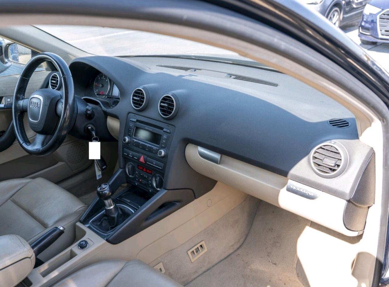 Audi A3 SPB 2.0 TDI 170 CV F.AP. quattro Ambition