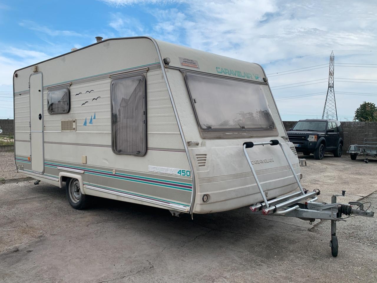 Caravelair BRASILIA 450 1993 con veranda completa e portabici
