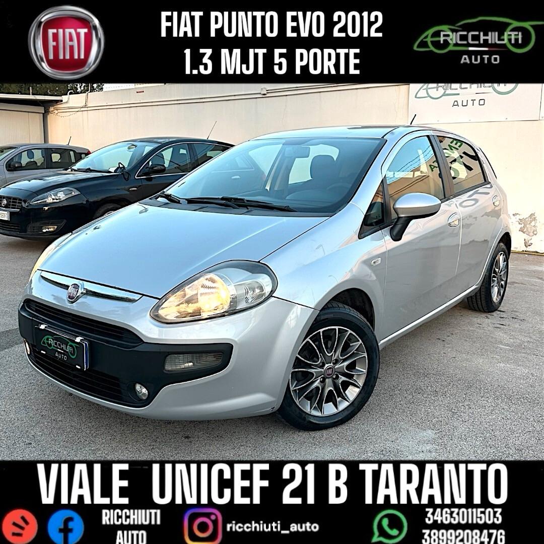 FIAT PUNTO EVO 1.3 MJT DIESEL 2012 OK NEOPATENTATI