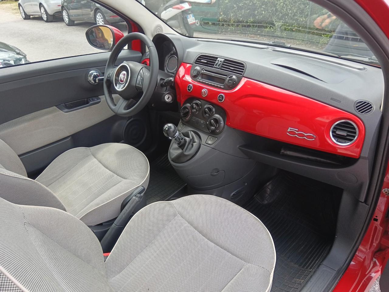 Fiat 500 1.3 MJT 75CV TETTO PANORAMICO