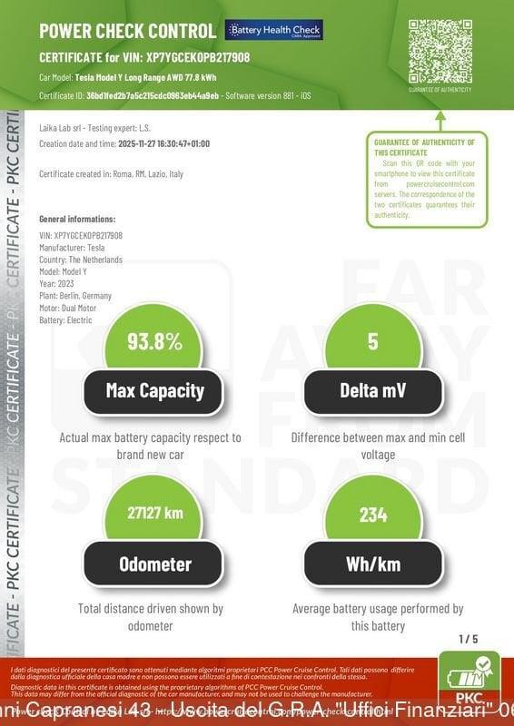 Tesla Model Y Model Y Long Range AWD