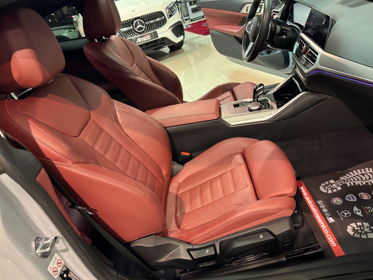 BMW Serie 4 420 Xdrive 48v Coupè Msport Brooklyn Grey metallic