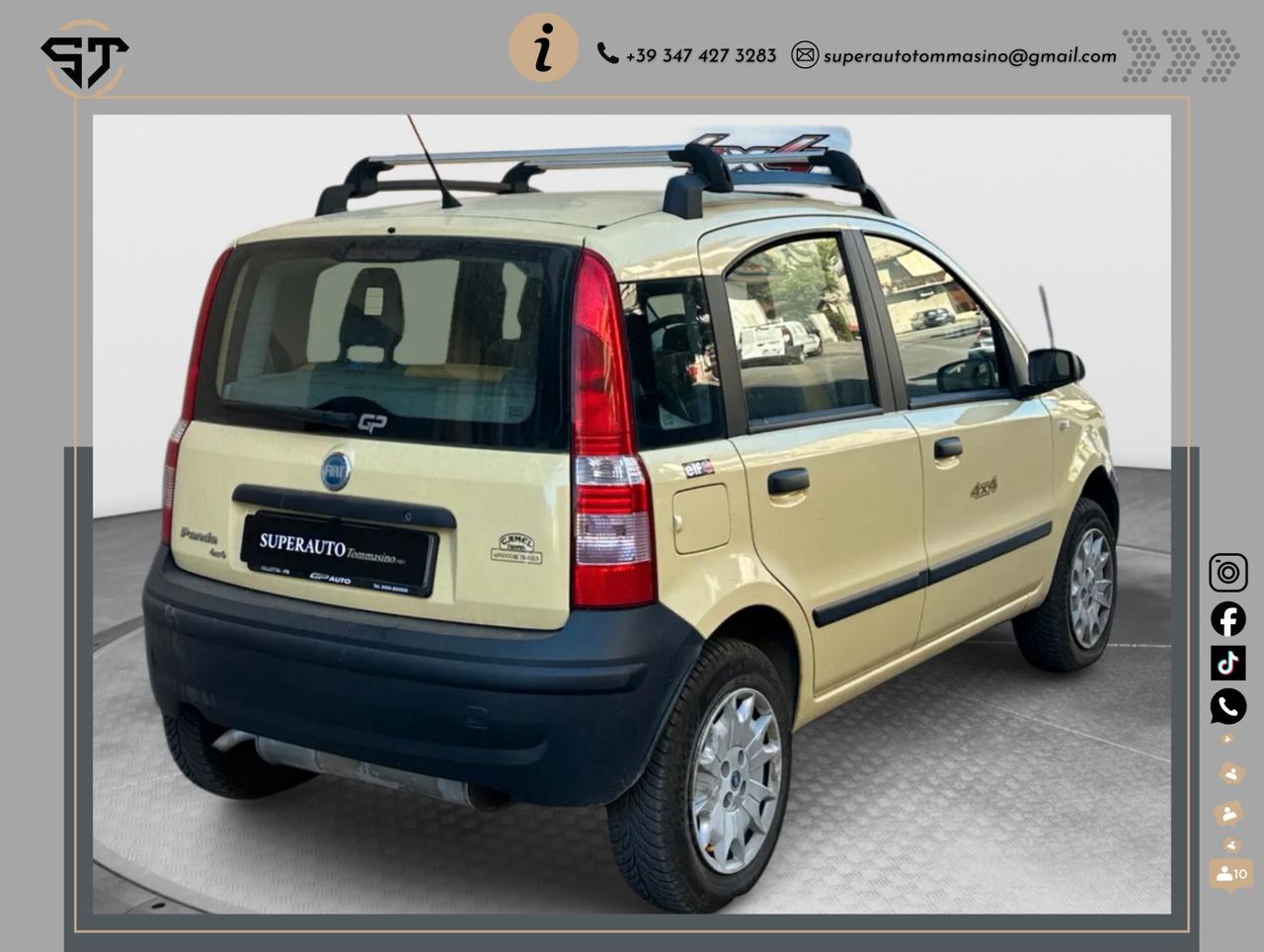 Fiat Panda 1.2 4x4 GPL valido fino al 2029