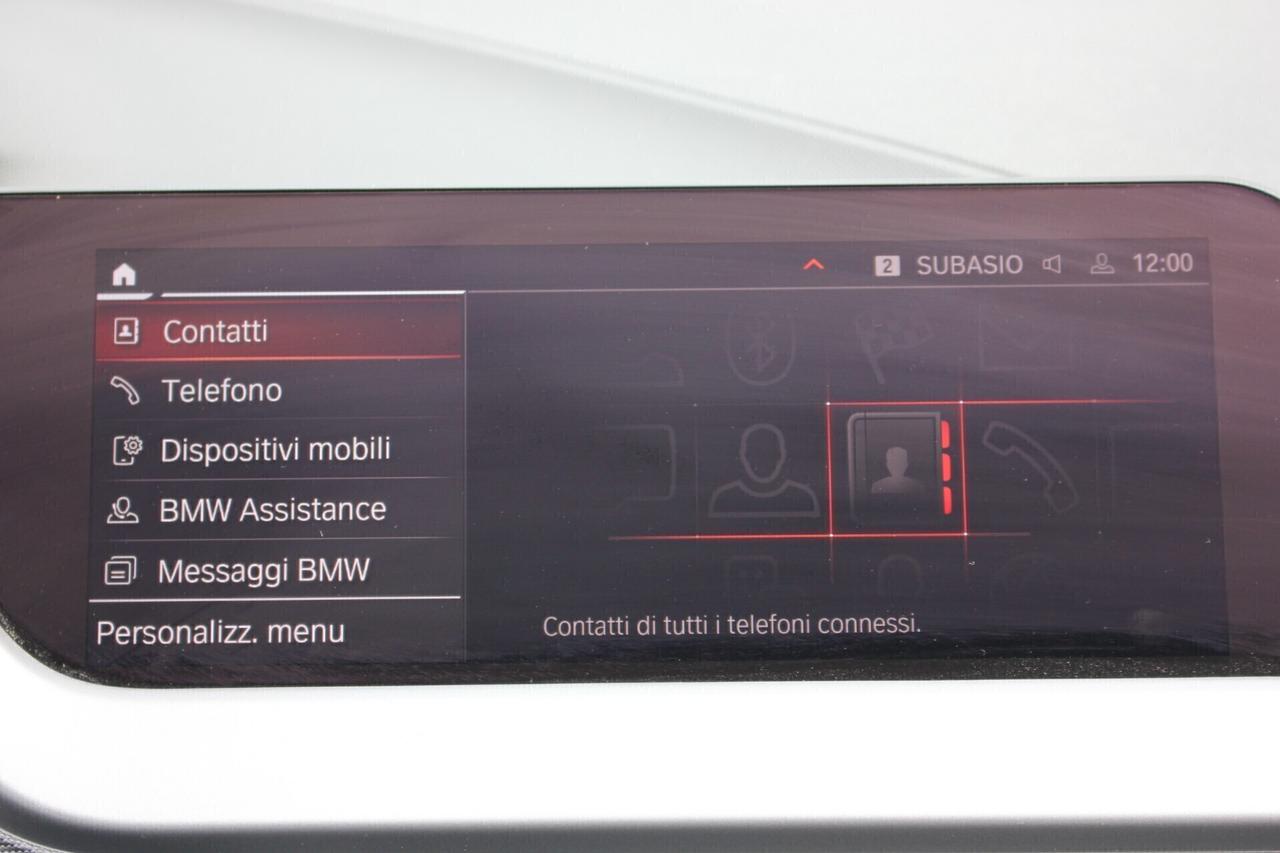BMW 116 D AUTOMATICA *PREZZO VERO* VIRTUAL CRONO TAGLIANDI