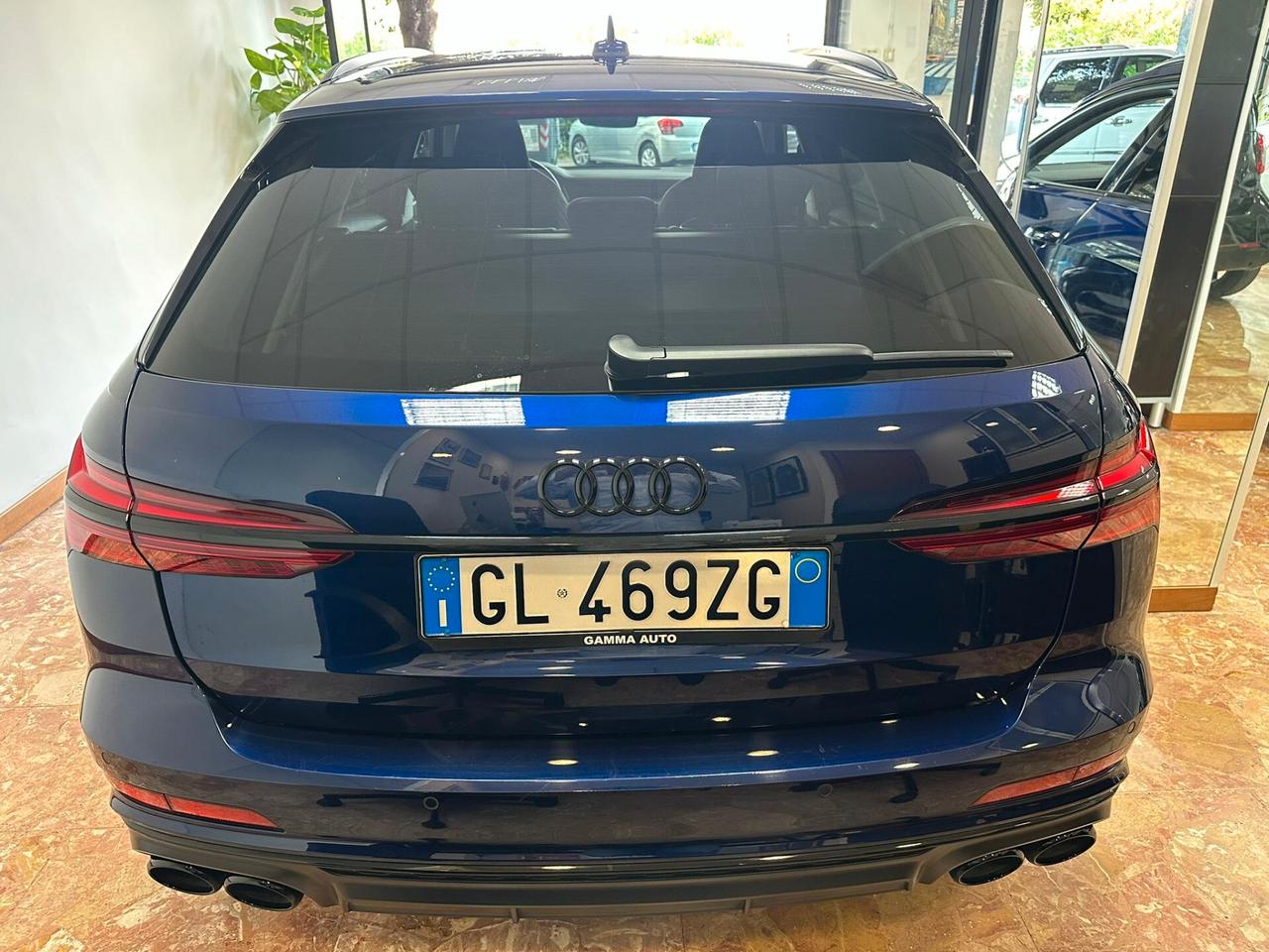 AUDI S6 3.0 TDI SW S-LINE BLU NOTTE MET PELLE E ALCANTARA NERA C.L.21" FARI MATRIX TAGLIANDI AUDI FATTURABILE IVA ESPOSTA