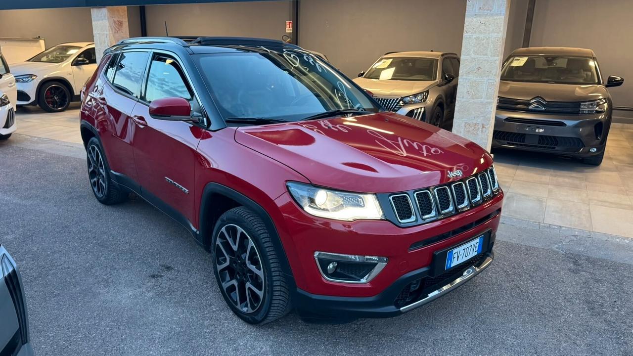 Jeep Compass 1.6 MTJ Red Pearl Tetto Pelle
