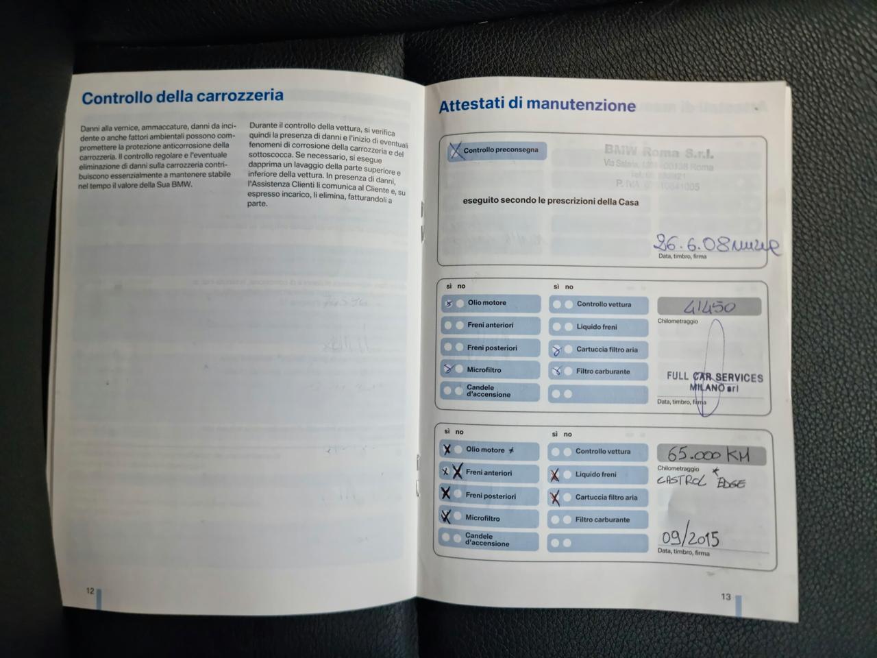 Bmw 320i COUPE' MANUALE *TAGLIANDI BMW*