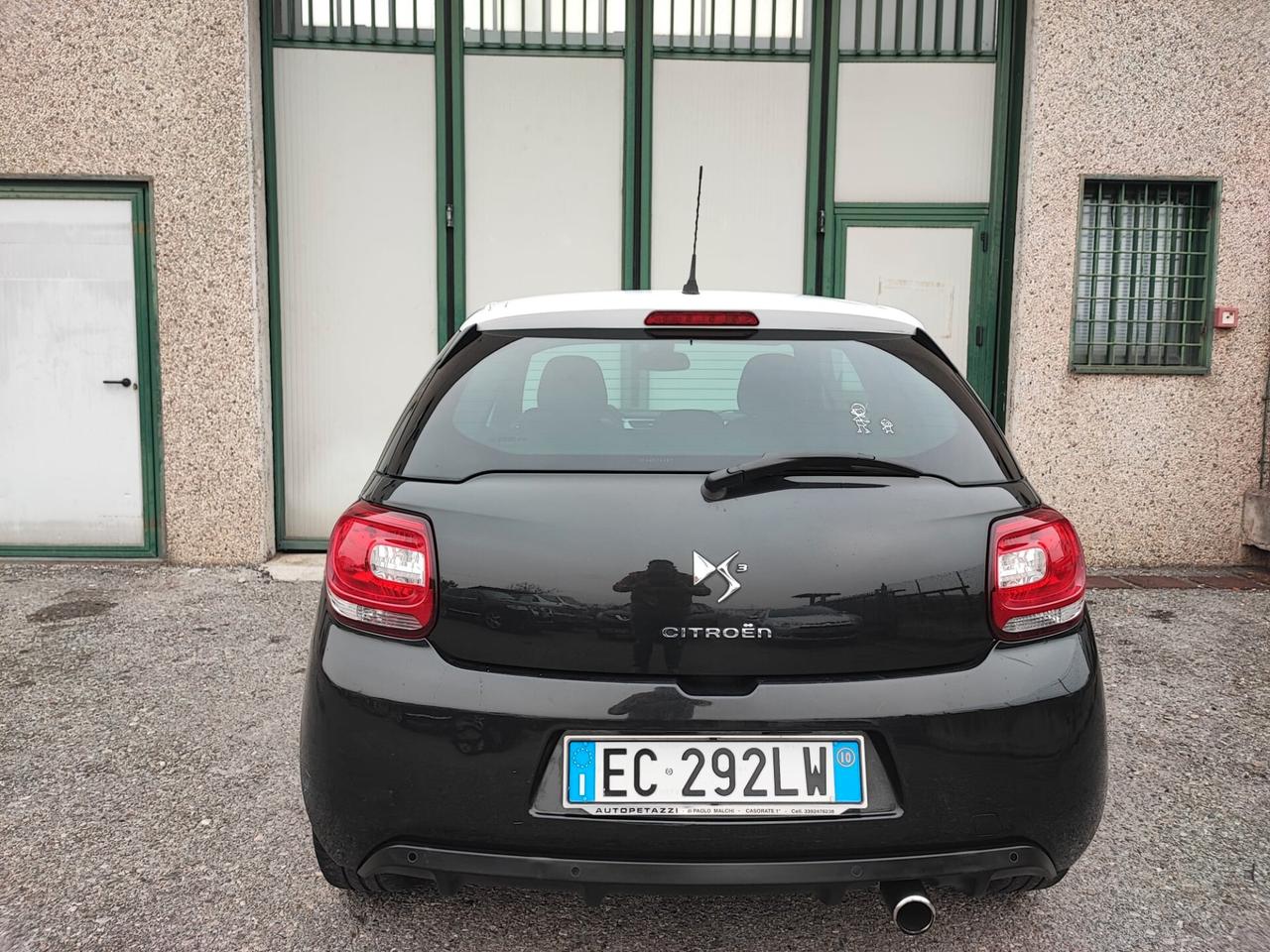 CITROEN DS3 1.6 BENZINA 3 PORTE APPENA TAGLIANDATA