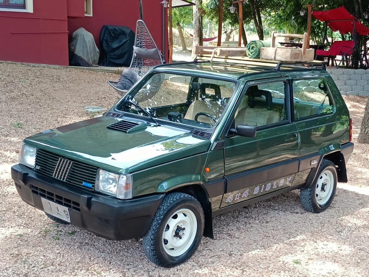 Fiat Panda 1000 4x4 Sisley + Carrello in tinta carrozzeria
