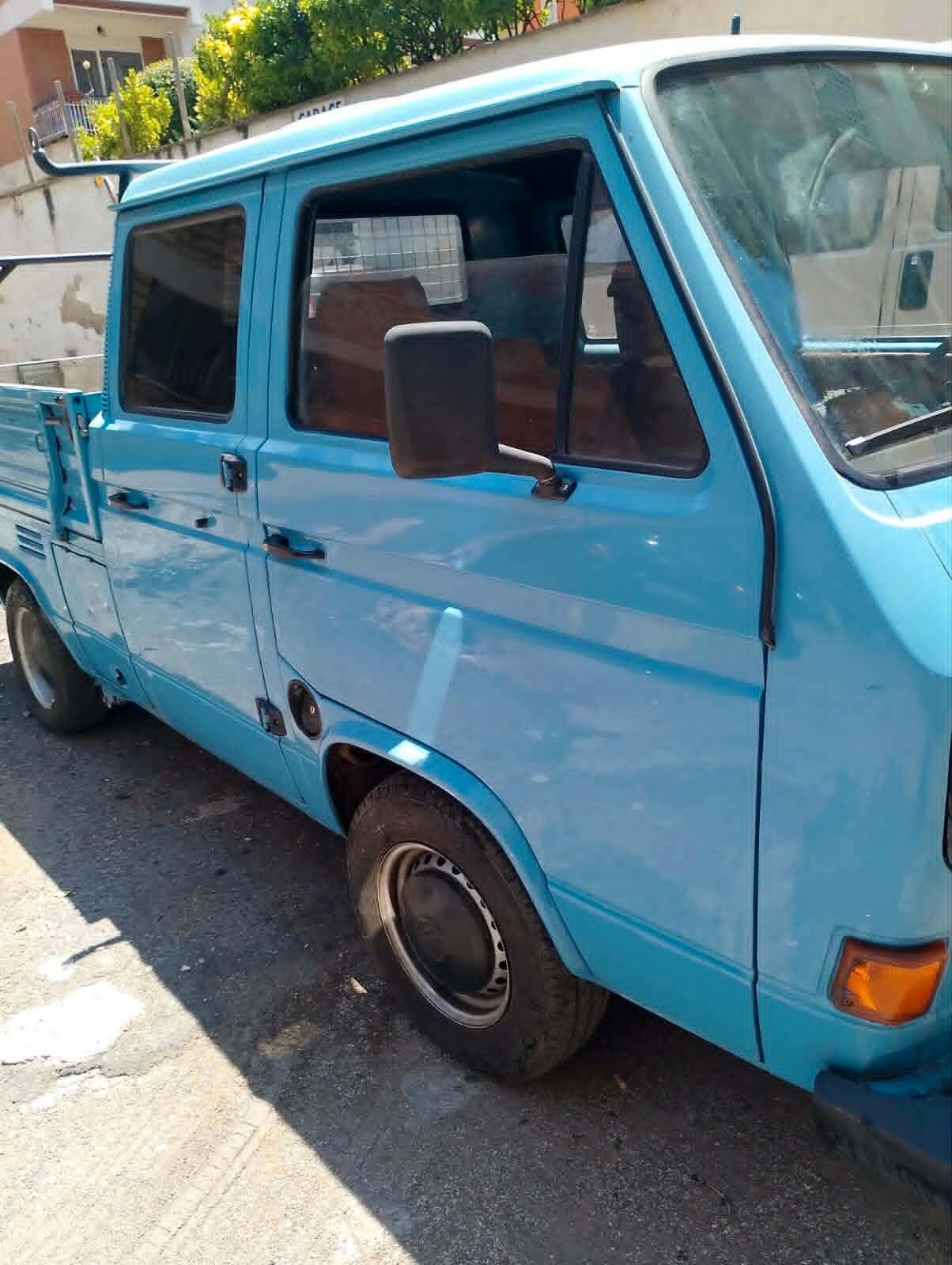 Volkswagen T3 1600 TURBO DIESEL 6 POSTI CASSONATO