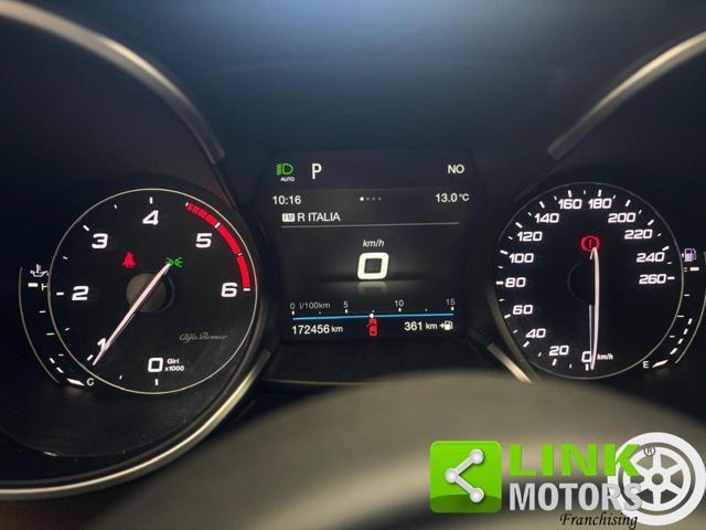 ALFA ROMEO Stelvio 2.2 JTDM 210 CV AT8 Q4 Super KM CERT, PELLE.