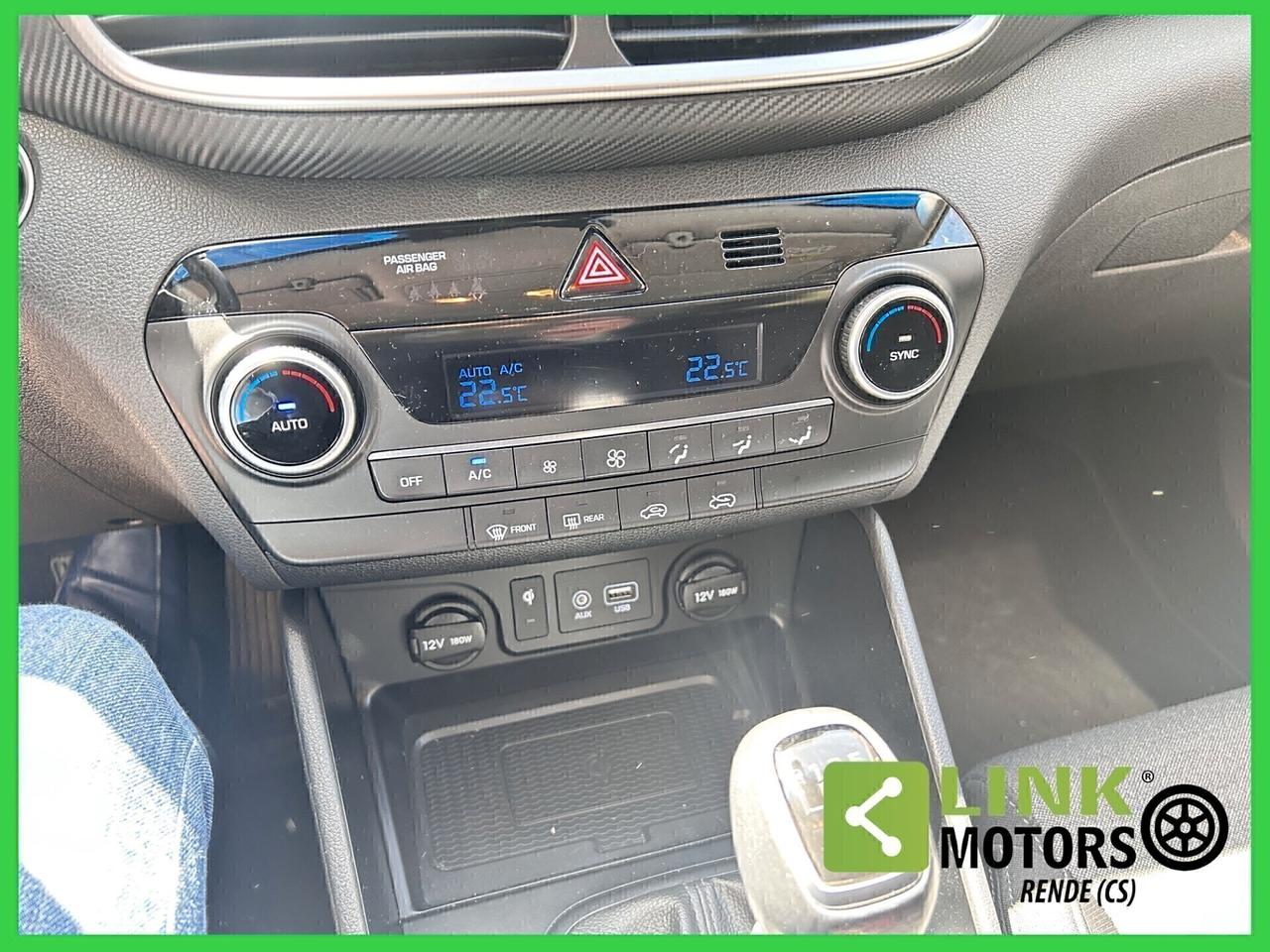 Hyundai Tucson 1.6 CRDi 116cv Unico Propr. 04/2019