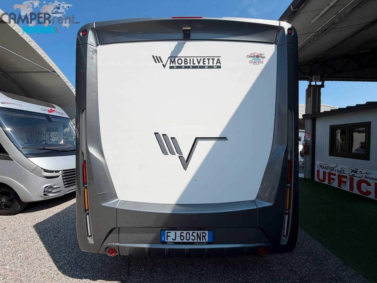 Mobilvetta KEA P 65 TEKNO LINE SEMINTEGRALE LETTI GEMELLI IN CODA