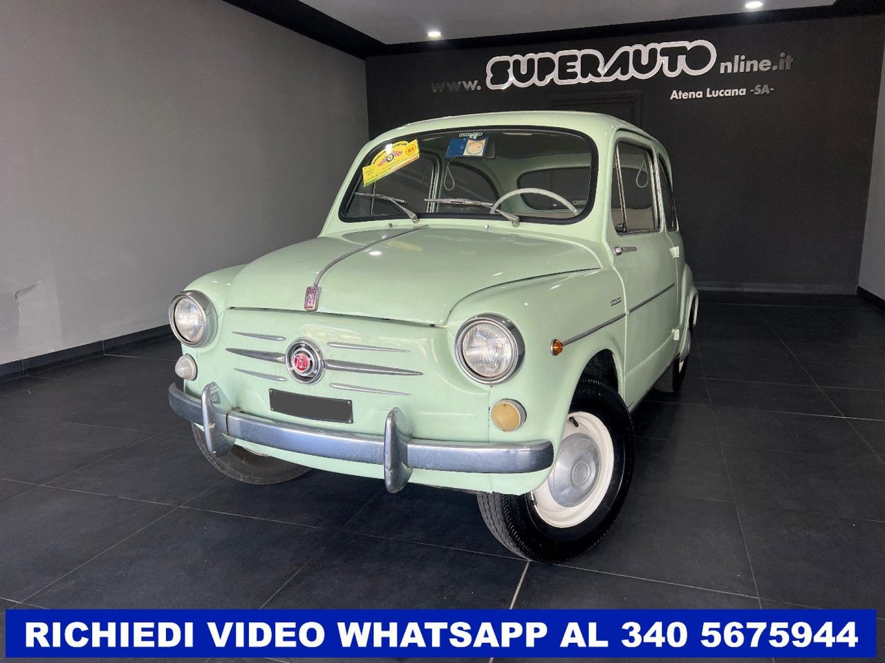 Fiat 600 D 1962 PORTE A VENTO