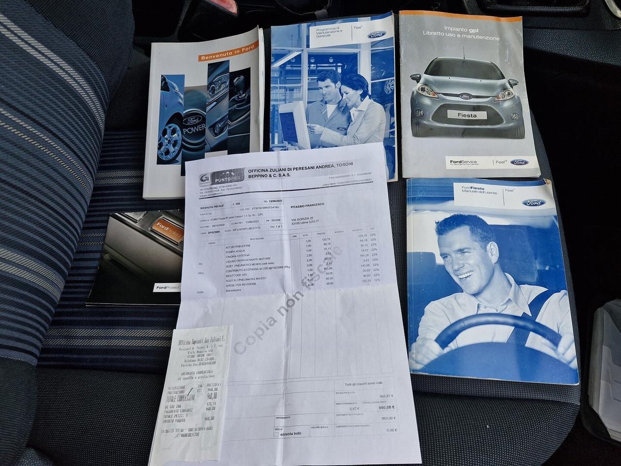 FORD FIESTA 1.4 BENZINA GPL CASA MADRE TITANIUM