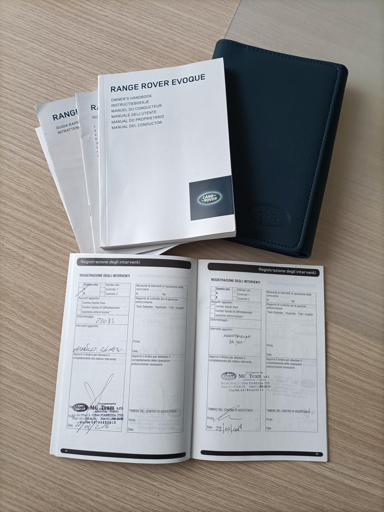 Land Rover Range Evoque 2.2 TD4 5p. Pure