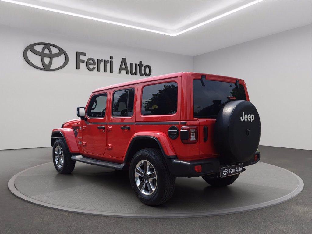 JEEP Wrangler unlimited 2.0 turbo sahara auto del 2021