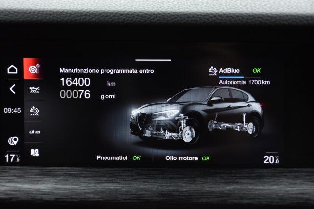 ALFA ROMEO Stelvio 2.2 Turbodiesel 190 CV AT8 Q4 *PELLE*TETTO*CAM*