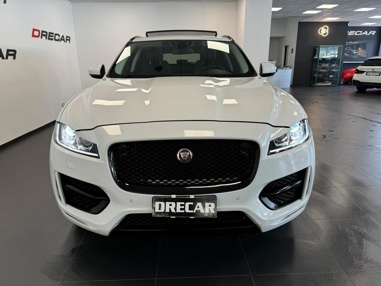 Jaguar F-Pace 2.0 D 180 CV AWD aut. R-Sport BLACK PACK TETTO 20"