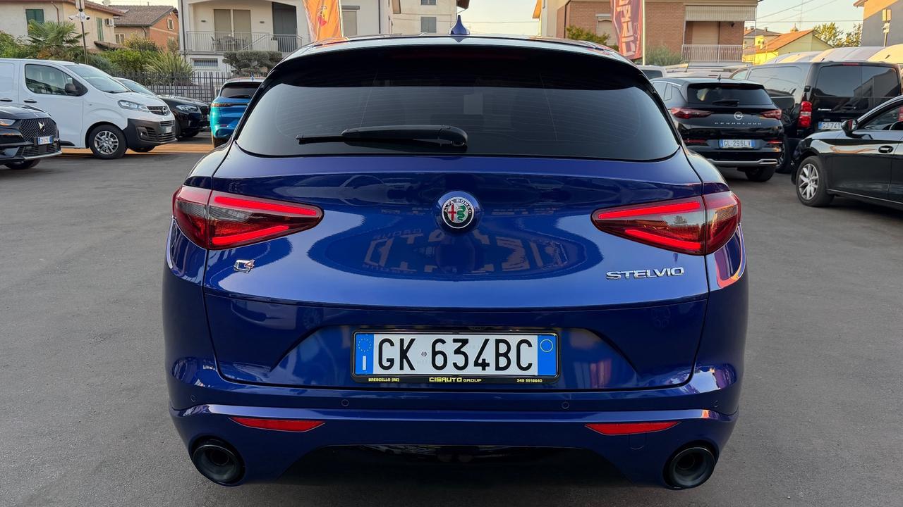 ALFA ROMEO STELVIO Q4 2.2 TI TURBODIESEL AT8 210CV - VOLANTE E SEDILI IN PELLE RISCALDABILI, MEMORIA