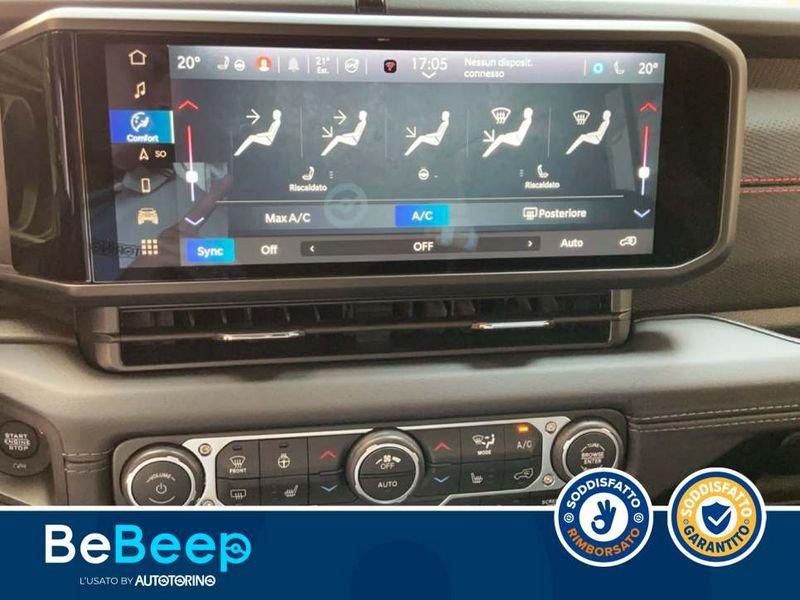 Jeep Wrangler UNLIMITED 2.0 TURBO RUBICON AUTO