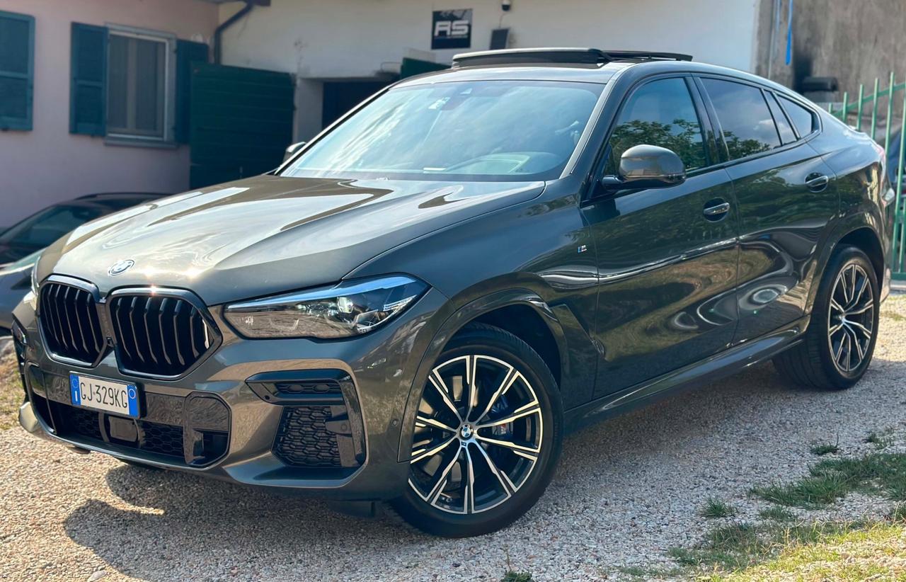 Bmw X6 xDRIVE30d MSPORT EURO6 KMCERT GARANZ UNICOPR