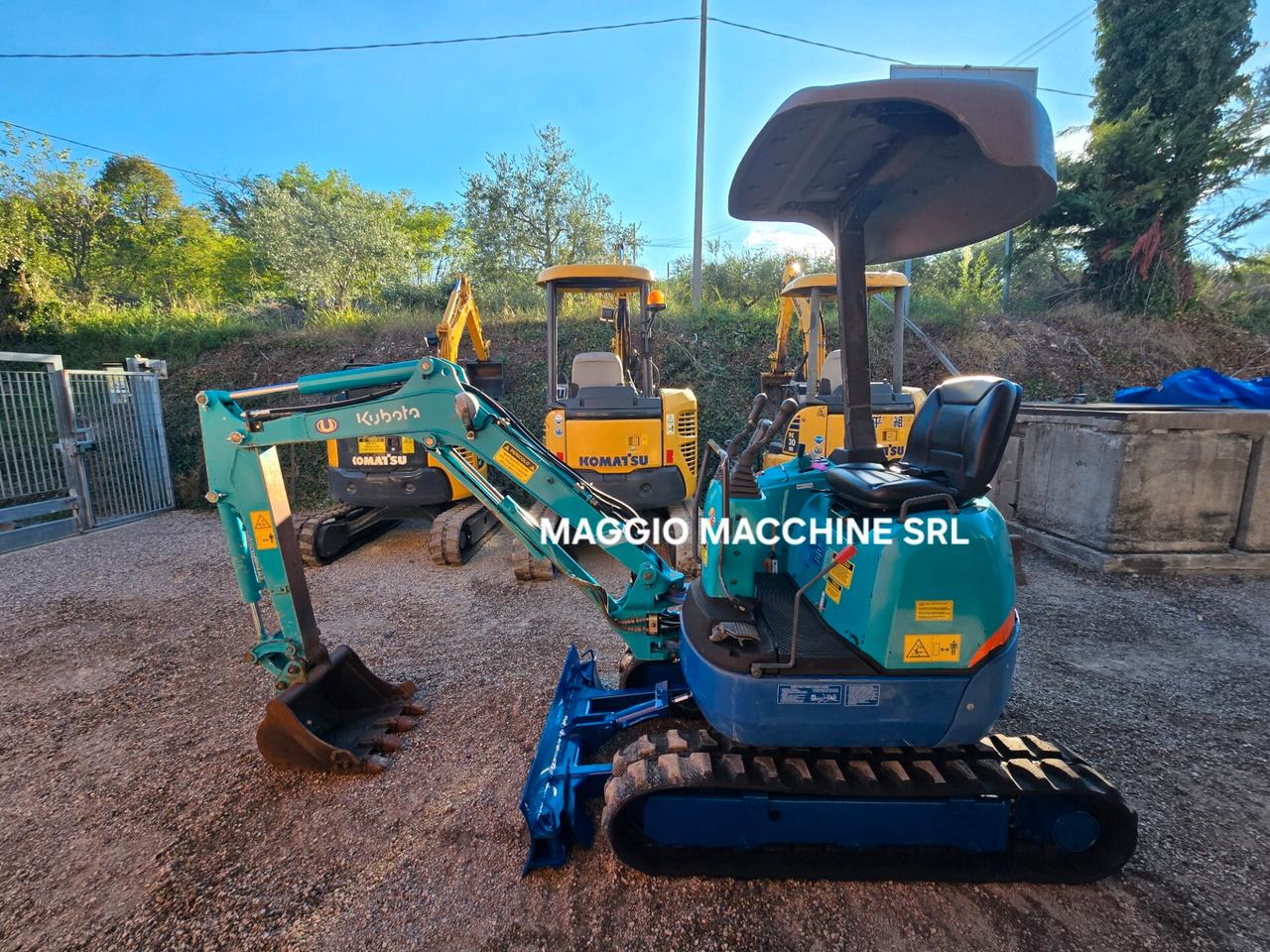 Miniescavatore Kubota U15