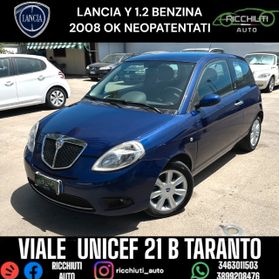 LANCIA YPSILON 1.2 BENZINA 2008 OK NEOPATENTATI