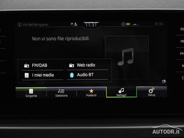 SKODA Kamiq 1.0 G-Tec Style Led adattivi, Navi, Retrocam, ACC