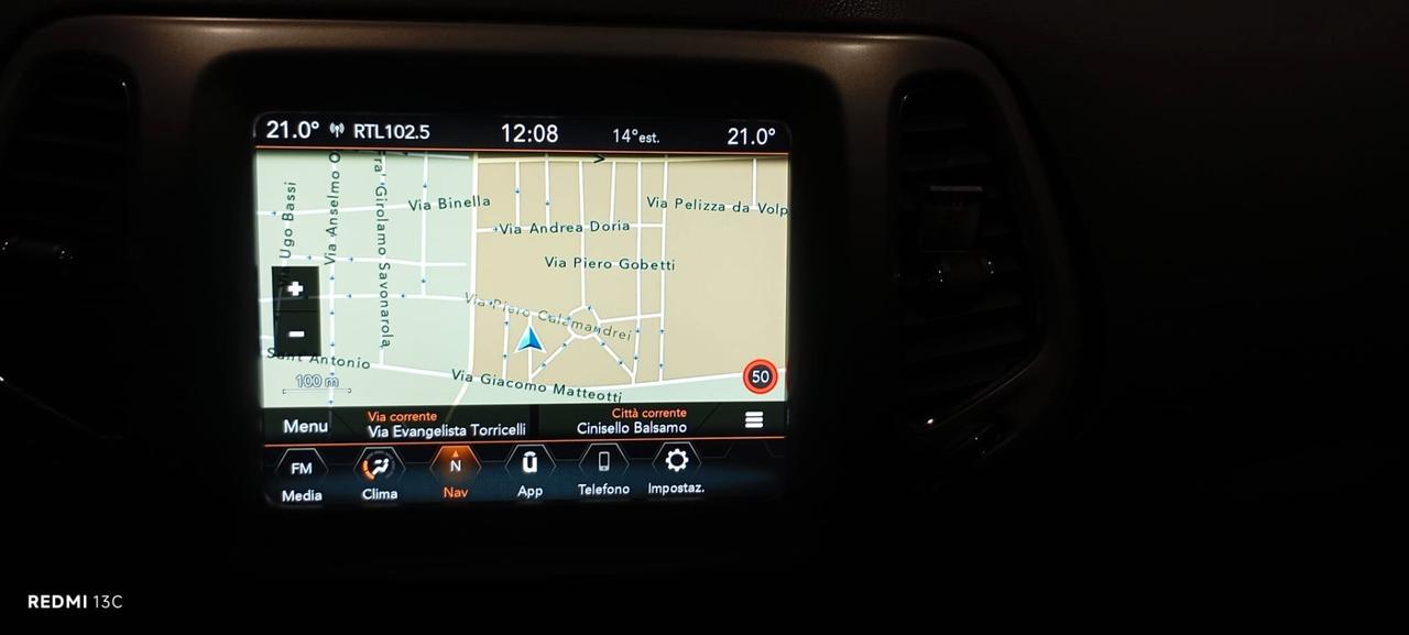 JEEP COMPASS DEL 2018 4X4 AUTOMATICA 140 CV