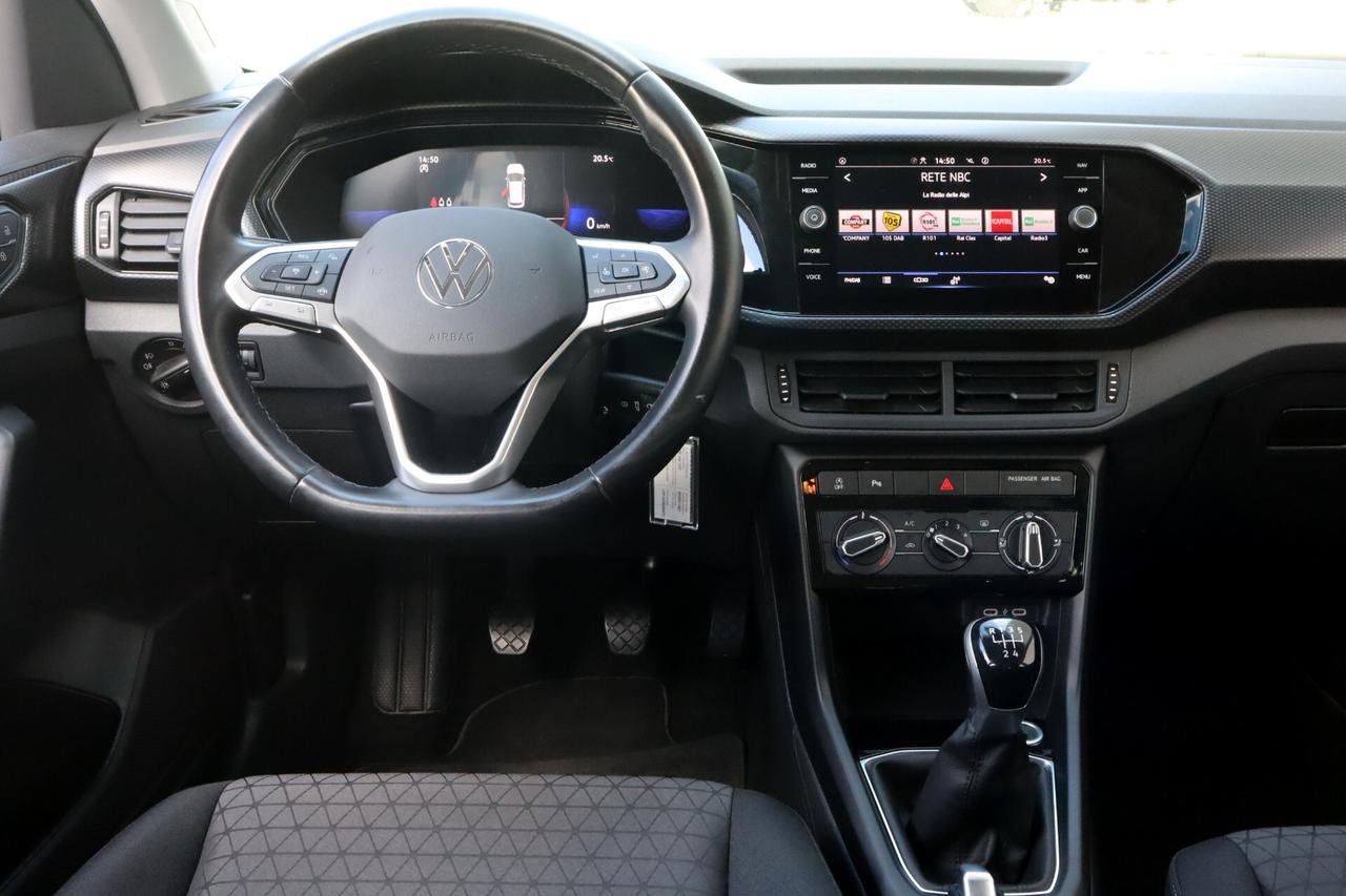 Volkswagen T-Cross 1.0 95CV LIFE ACC DIGITAL COCKPIT SENSORI