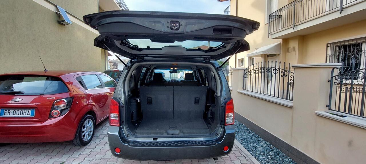 PATHFINDER 2,5 DIESEL 170 CV-4X4-7 POSTI NAVI RETROCAMERA LEGA STRAFULL OPTIONAL