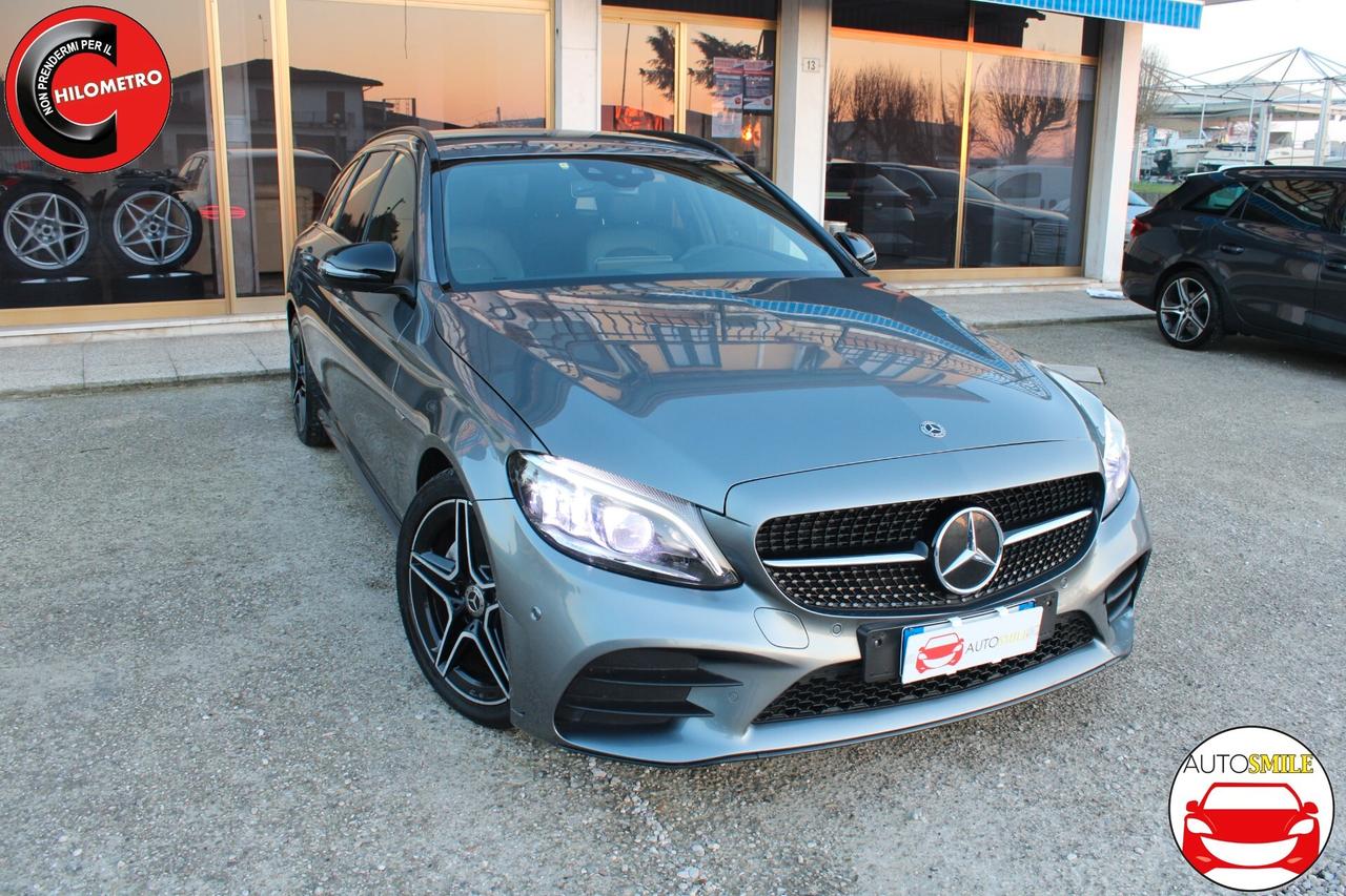 Mercedes-benz C 220 SW d Premium AMG Night Edition pack luci interne