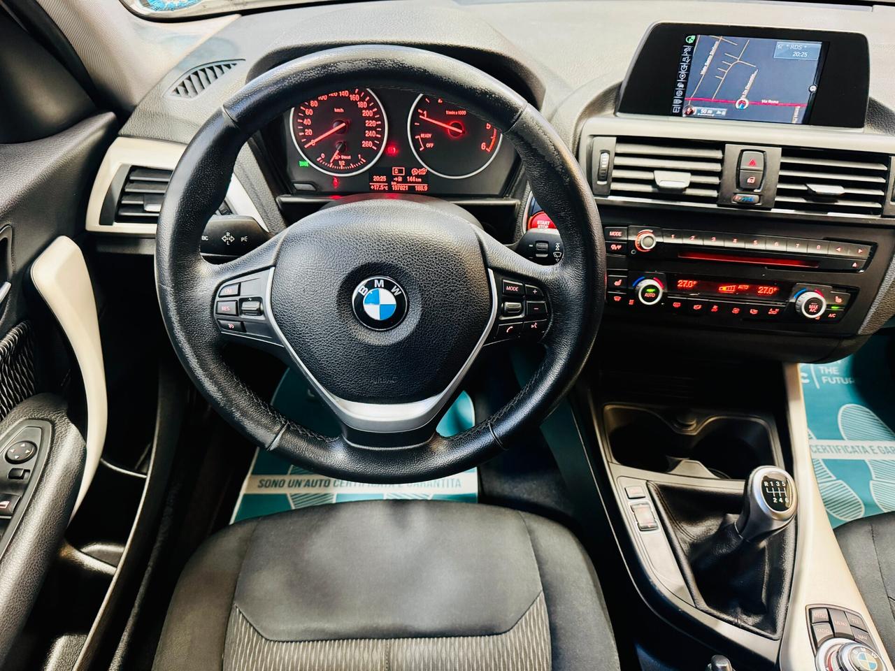 BMW 114d Sport 95CV 1.6 Diesel 5Porte LED/Navi/BT/PDC