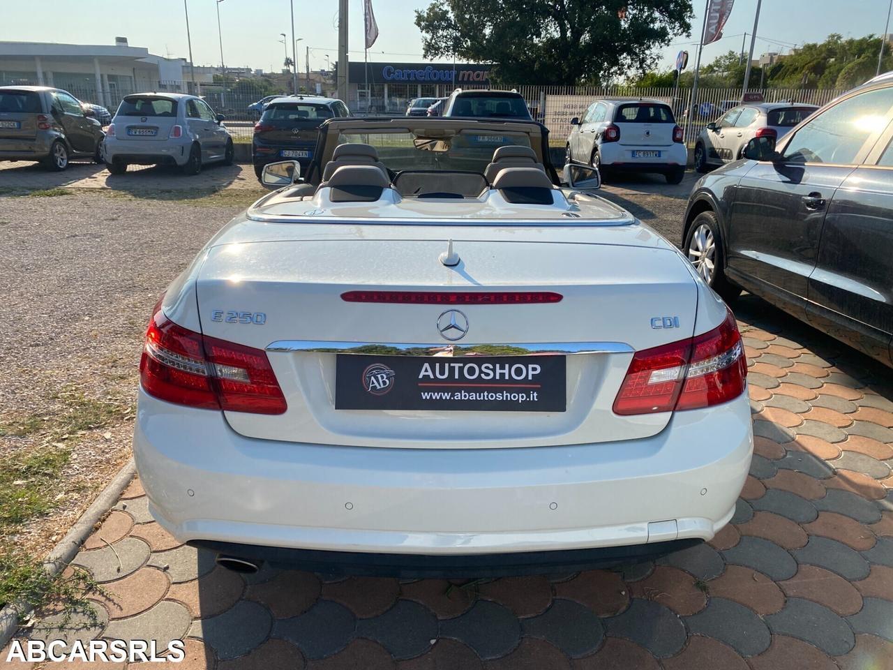 MERCEDES - Classe E - E 250 CDI Cabrio BlueEFFICIE