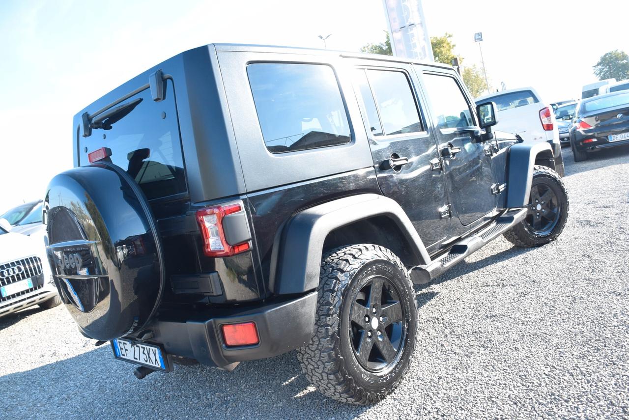 Jeep Wrangler 4X4 Unlimited 2.8 CRD Rubicon Autom. MOTORE NUOVO - GANCIO - FULL