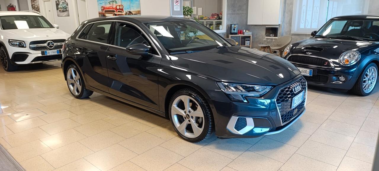 Audi A3 SPB 35 TDI S tronic Business Advanced 3 ANNI GARANZIA COMPLETA