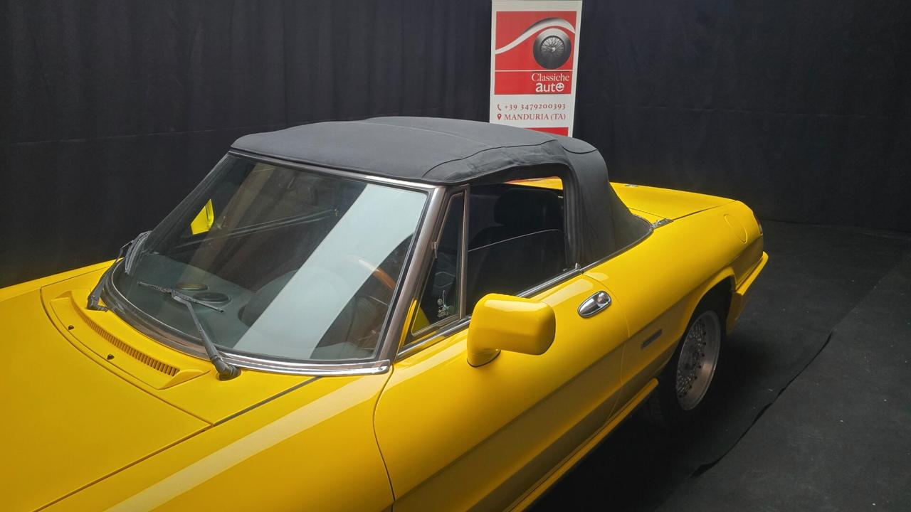 Alfa Romeo Spider certif. ASI con C.R.S