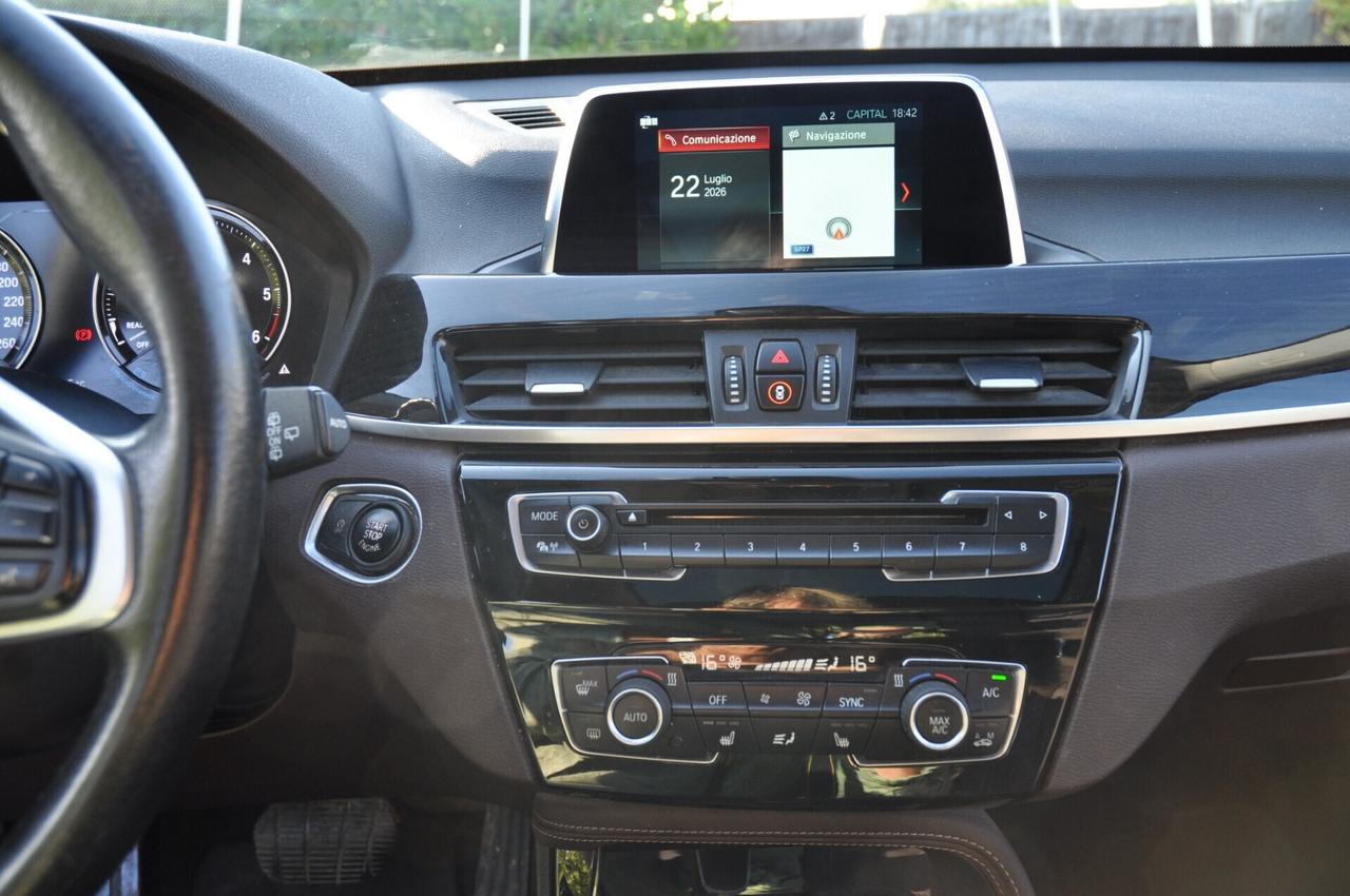 Bmw X1 180d xDrive Advantage (Gancio traino-tetto apribile)