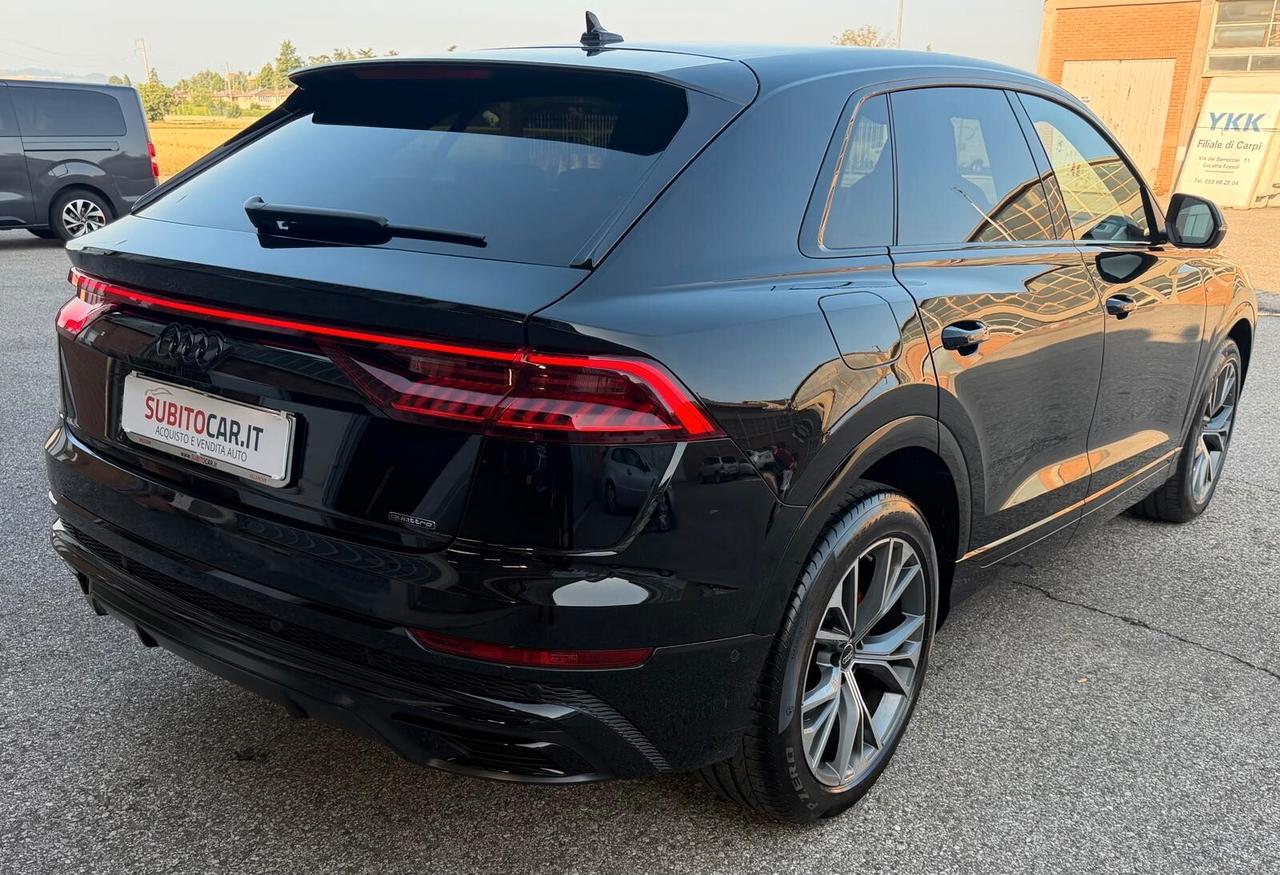 Audi Q8 50 TDI 286 CV quattro tiptronic Sport S-LINE PLUS FARI MATRIX INTERNI IN PELLE NAPPA E BLACK PACK