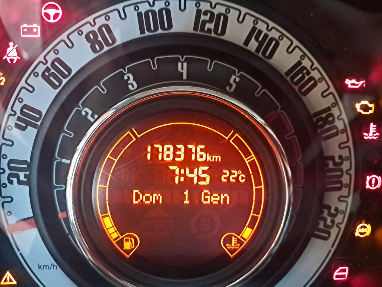 Fiat 500 1.2 Lounge-NEOPATENTATI-Euro5990