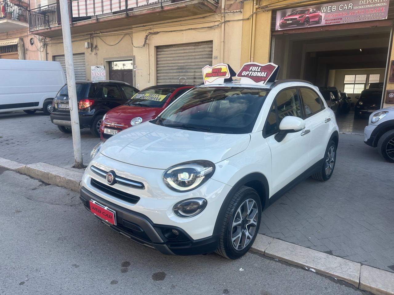 Fiat 500X 1.6 MTJ 120 CV City Cross 4/2020 KM 93495 CERT 1PROP