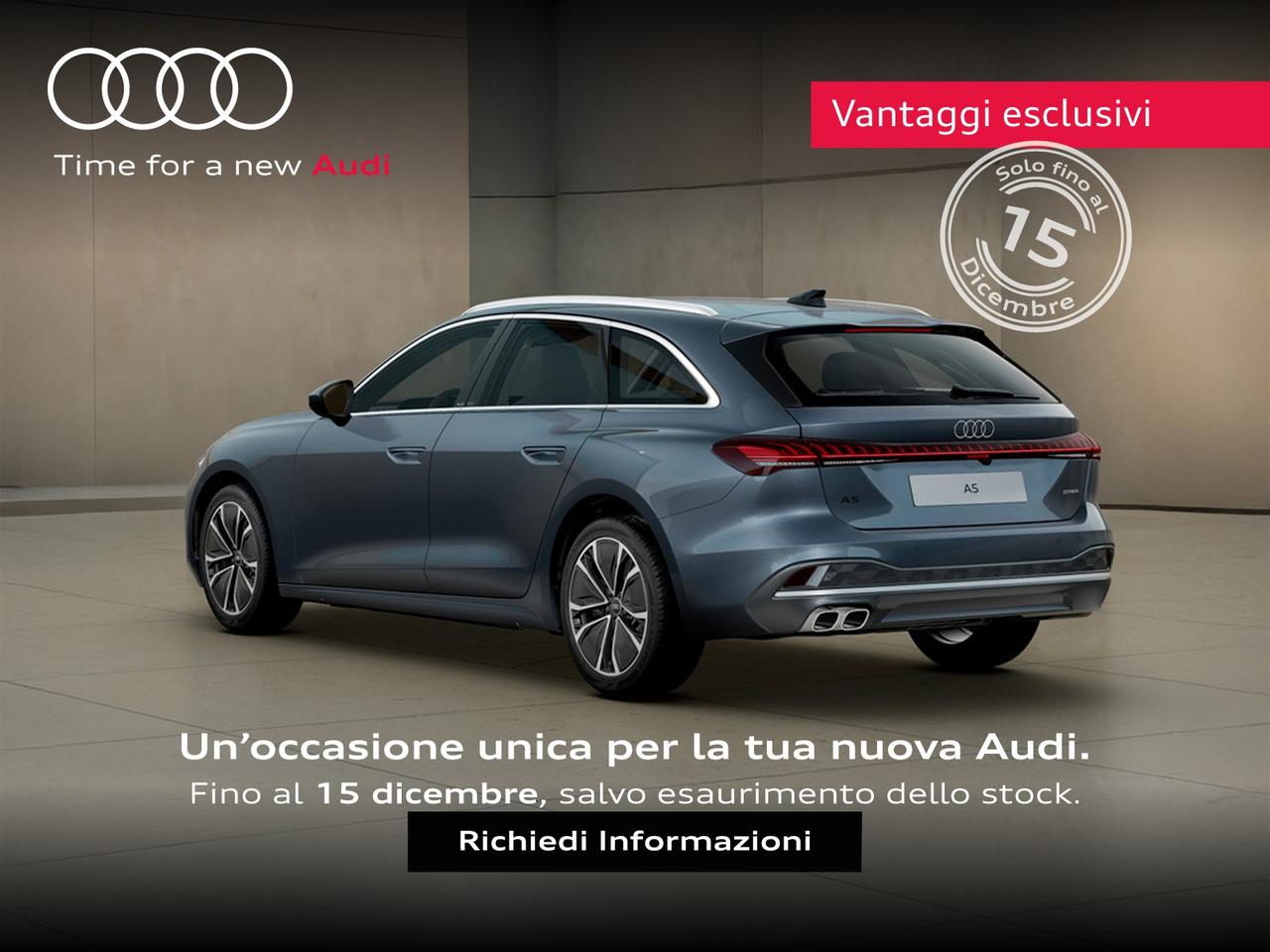 Audi A5 avant 2.0 tdi mhev+ business advanced quattro 204cv s-tronic